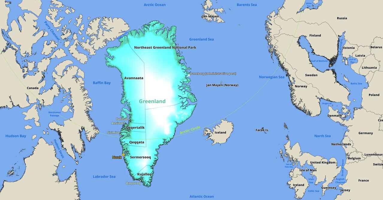 найбільший острів світу гренландія