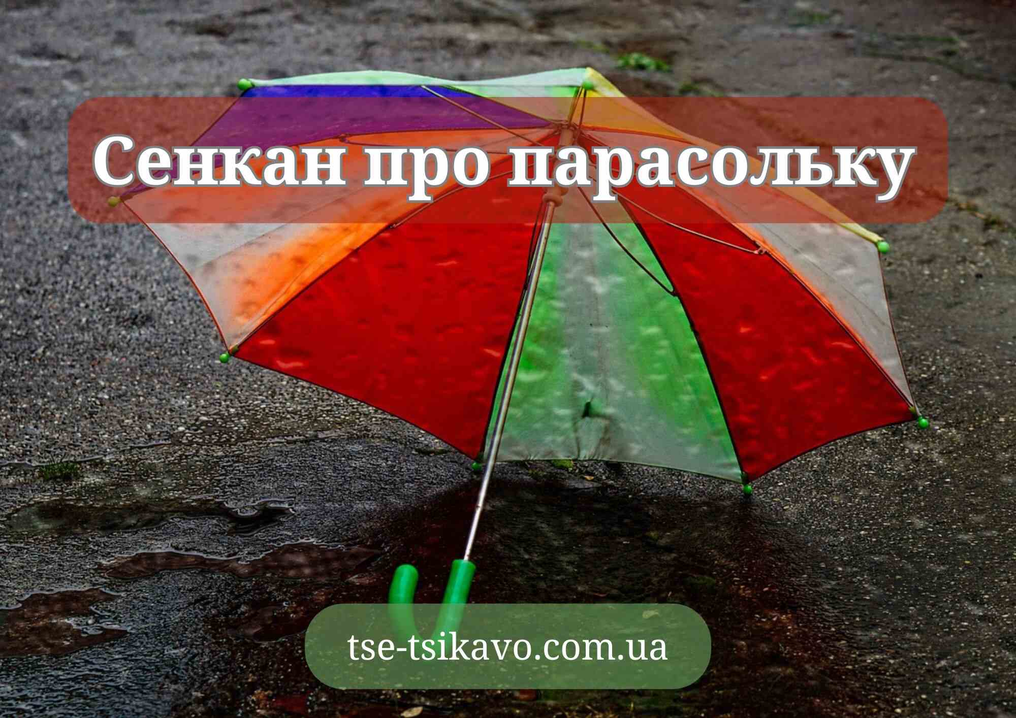 сенкан про парасольку
